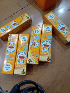 My baby kids toothpaste orange