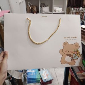 Paperbag Happy Times Bear/ L