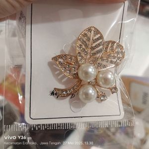 Bross Mutiara Daun 