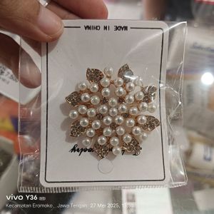 Bross Mutiara Bunga 