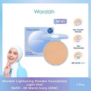Wardah Lightening Powder Foundation Refill No.05 Warm Ivory