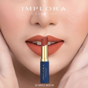 Implora Intense Matte Lipstick No.02 Maplemocha