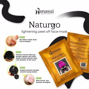 Hanasui Naturgo Lightening Peel Off Mask 10gr