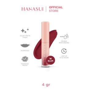 Hanasui Mattedorable Lip Cream No.16 Glam