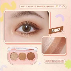 Pinkflash 3 Pan Eyeshadow Pallete E23 No.BR02