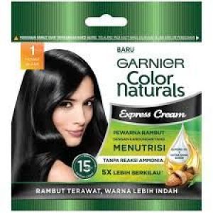 Garnier Color Naturals - Hitam Alami 20ml + 20gr