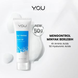 YOU Hy Amino Oil Control Facial Wash 50gr