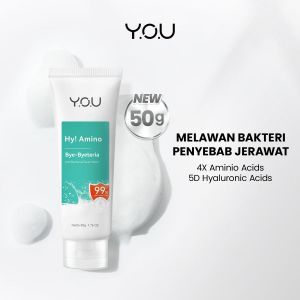 YOU Hy Amino Bye- Byeteria Anti Bacterial Facial Wash 50gr