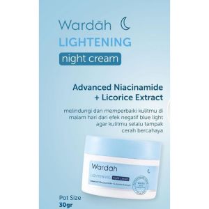 Wardah Light Night Cream 30gr
