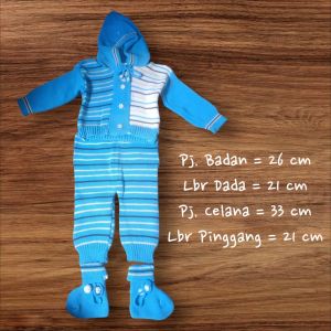 jaket stelan kaos Bayi