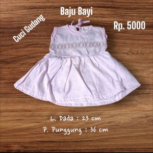 Baju Kaos Bayi pinky