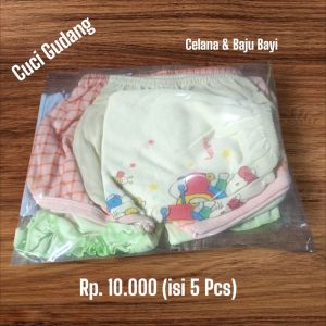 Celana + Baju bayi 