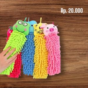 Kain Lap Tangan Micro Fiber cendol Gantung  Model Karakter Lucu