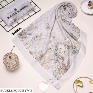 SEGIEMPAT VOAL MOTIF PREMIUM BUCKLE SCARVES AZARA