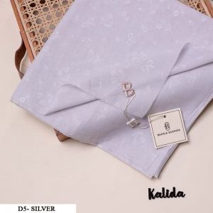 SEGIEMPAT VOAL MONOGRAM EMBOSS LASERCUT BUCKLE SCARVES BY AZARA