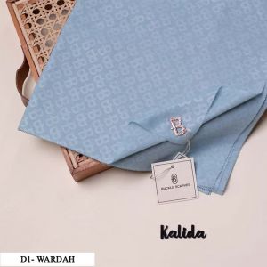 SEGIEMPAT VOAL MONOGRAM EMBOSS LASERCUT BUCKLE SCARVES BY AZARA