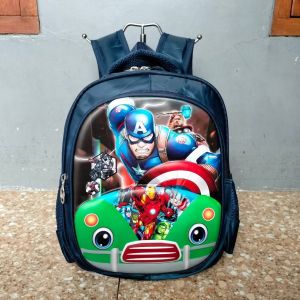 Tas Ransel Backpack Karakter Superhero Anak Laki Laki PAUD TK Import 41579
