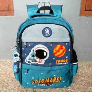 Tas Ransel Backpack Sekolah Anak Alto Original Astronot Go to Mars