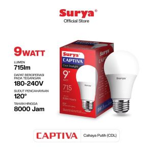 LAMPU LED SURYA 9W