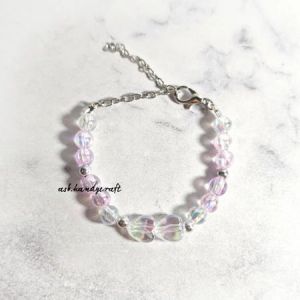 Gelang Manik Manik Premium Kombinasi Mote Love AB Premium Kombinasi