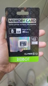 Memori Card/ROBOT 8GB CLASS 10