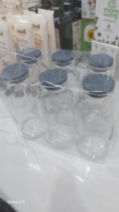 Botol kaca asi 6pcs