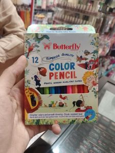 Butterfly Color Pencil Isi 12 Pendek