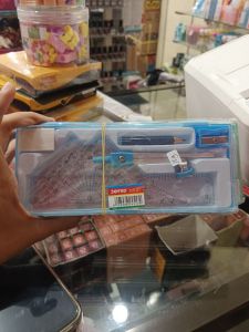Set Penggaris Busur Jangka