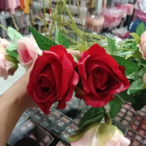 Rose Single Kain/ Merah 