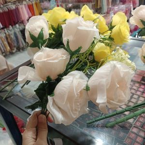 Rose Tropis Cabang 5 Peach