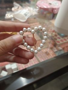 Ring Bross Hijab Mutiara 