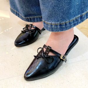 Bellashoesjkt Ilona Mules Flat 2cm Slip On Casual Daily/ 39