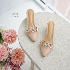 Bellashoesjkt Arsy Heels 5cm Mewah Payet Wanita Kondangan/ 39