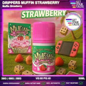 MUFFINS STRAWBERRY 60ML