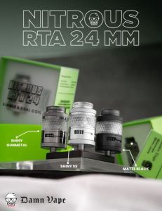 NITROUS RTA 24MM DUAL KOIL COIL