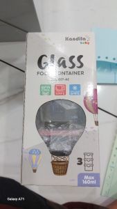 Kandila glass food container 160ml