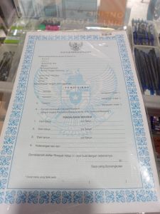 Kertas Daftar Riwayat Hidup