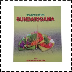 Buku Salinan Lontar Sundarigama Agama Hindu IB Bajra