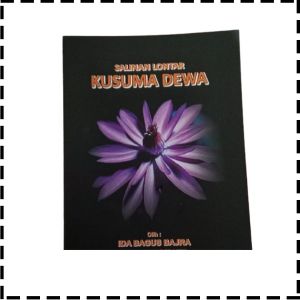 Buku Salinan Lontar Kusuma Dewa Agama Hindu IB Bajra