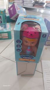 Electric crawing doll