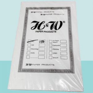 Kertas Cover Polos Putih A4 H&W