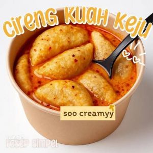 Cireng kuah keju isi 6