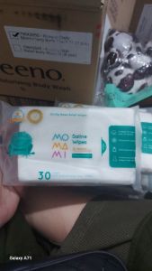 Momami saline wipes 30s