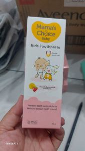 Mamas choice toothpaste straw 45g