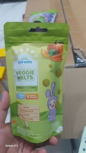 Pureats veggie melts pumkin
