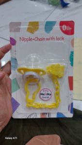 Nipple chain with lock meema