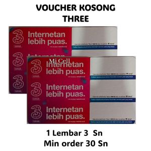 Voucher kosong three