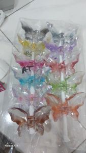 Jepit kupu cristal