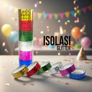 Isolasi Fancy Glitter At-066