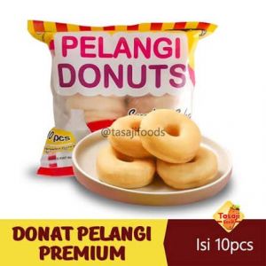 donat pelangi isi 10